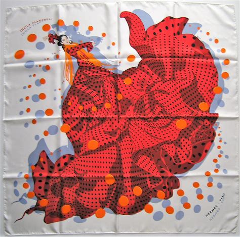 Hola Flamenca Hermes Scarf by Dimitri Rybaltchenko  